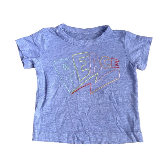 Chaser Other - Chaser Peace Embroidered Linen Tee